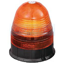 12v/24v 3 Bolt Mounting LED Flashing Amber Beacon ECE R10